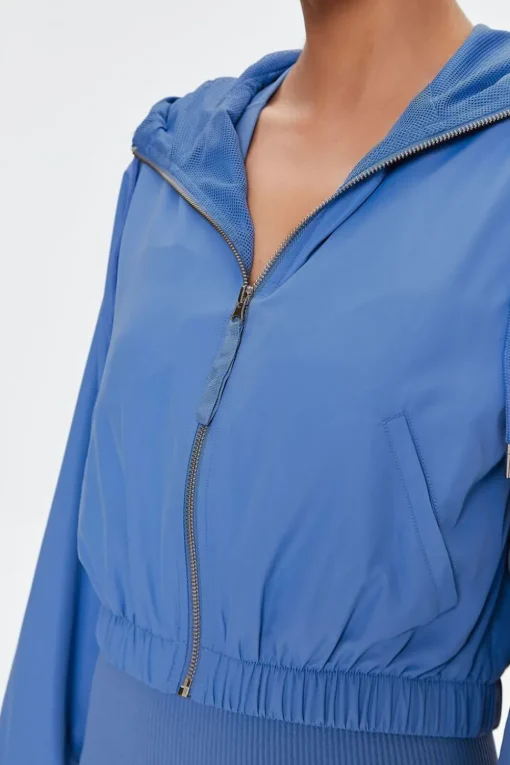 Active Hooded Windbreaker Jacket