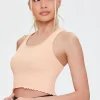 Active Lettuce-Edge Crop Top