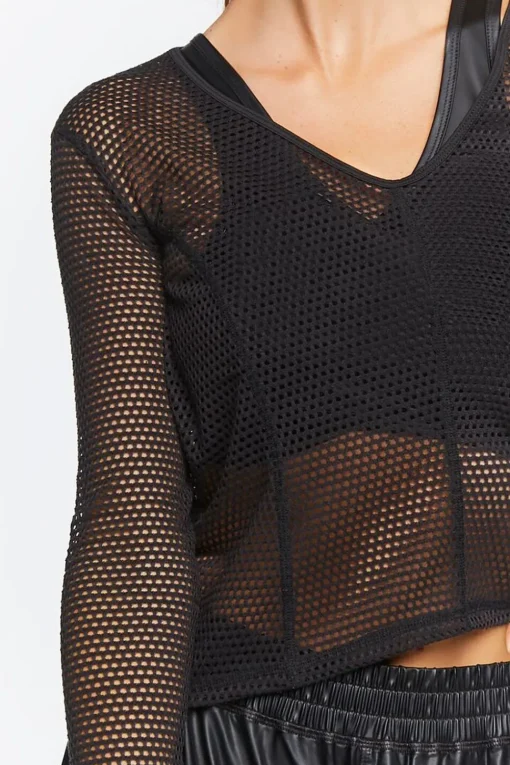 Active Mesh Netted Top