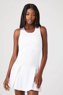 Active Pleated Mini Dress