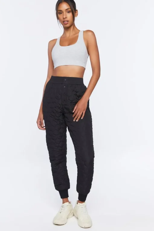 Active Quilted Joggers