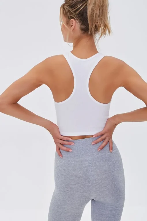 Active Racerback Crop Top