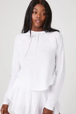 Active Raglan Hooded Top