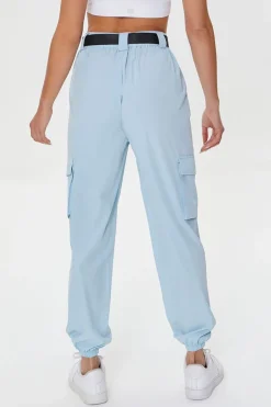 Active Release-Buckle Belted Joggers