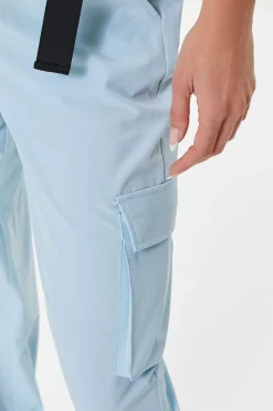 Active Release-Buckle Belted Joggers