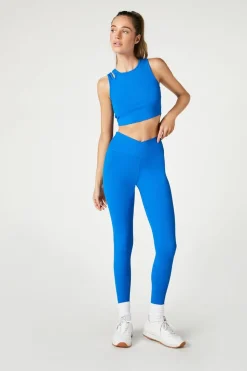 Active Ribbed Surplice Leggings