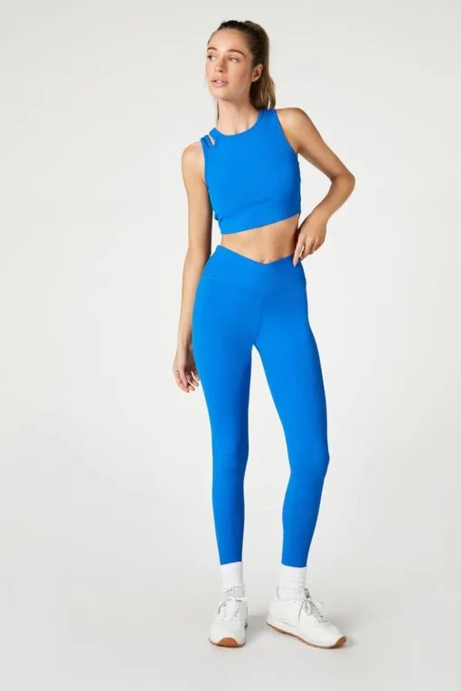Active Ribbed Surplice Leggings