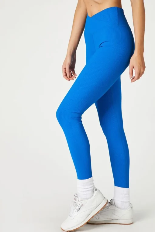 Active Ribbed Surplice Leggings
