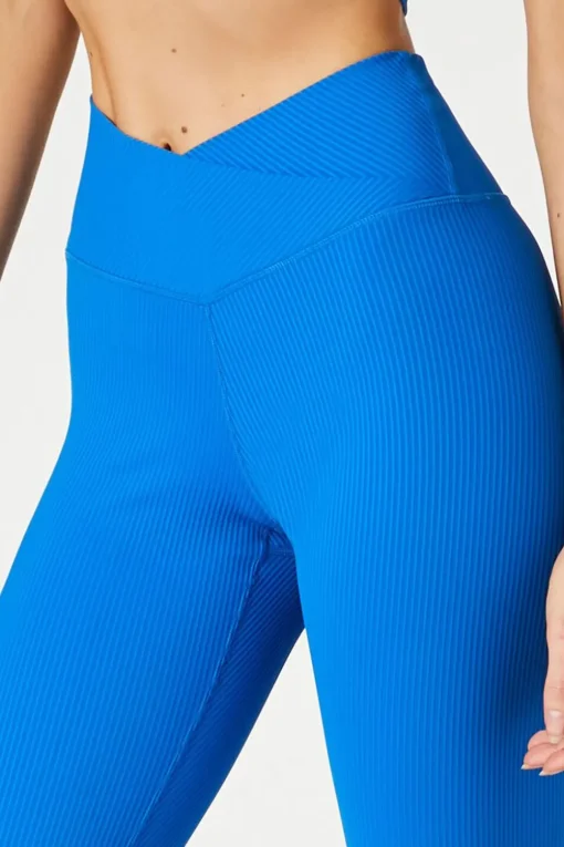 Active Ribbed Surplice Leggings