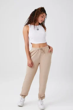 Active Ruched Cropped Tank Top