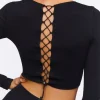 Active Seamless Crisscross Crop Top
