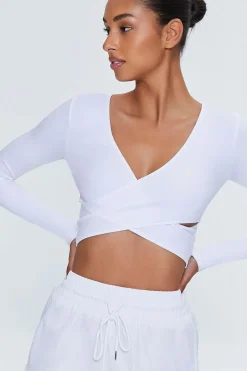 Active Seamless Crisscross Crop Top