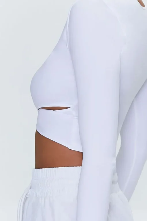 Active Seamless Crisscross Crop Top