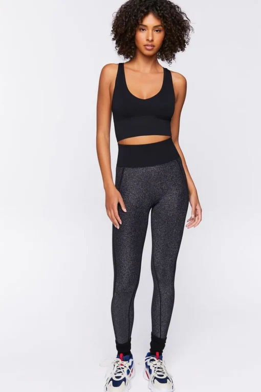 Active Seamless Glitter Leggings