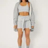 Active Seamless Heathered Biker Shorts