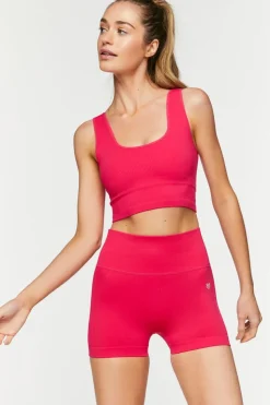 Active Seamless High-Rise Biker Shorts