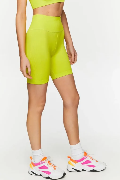 Active Seamless High-Rise Biker Shorts