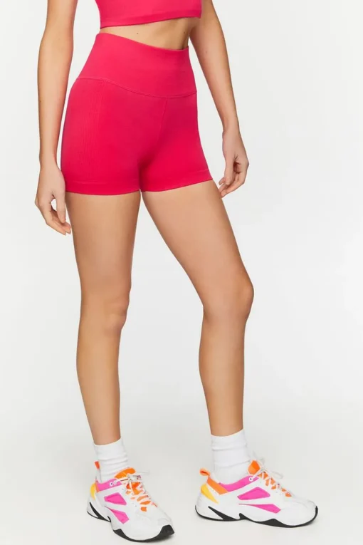 Active Seamless High-Rise Biker Shorts