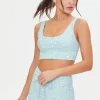Active Speckled Print Biker Shorts