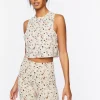 Active Terrazzo Print Biker Shorts