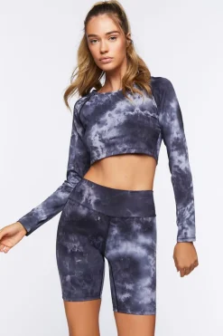 Active Tie-Dye Crop Top