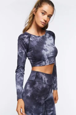 Active Tie-Dye Crop Top