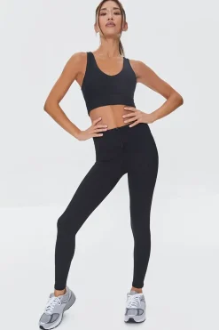 Active Toggle Drawstring Leggings