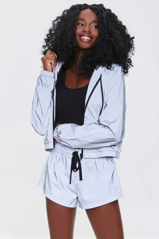 Active Zip-Pocket Shorts