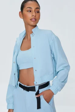Active Zip-Up Windbreaker Jacket