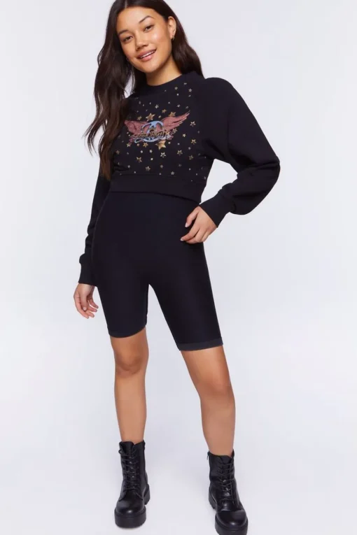 Aerosmith Foil Graphic Pullover