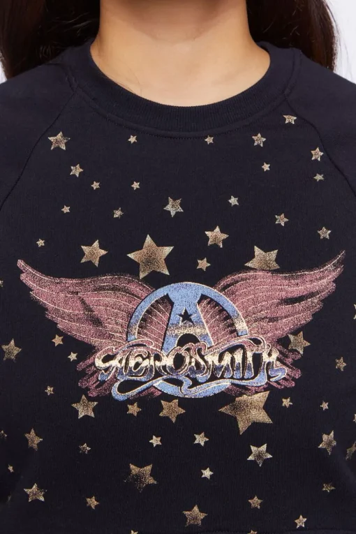 Aerosmith Foil Graphic Pullover