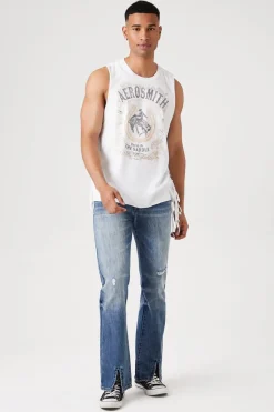 Aerosmith Graphic Fringe Muscle Tee