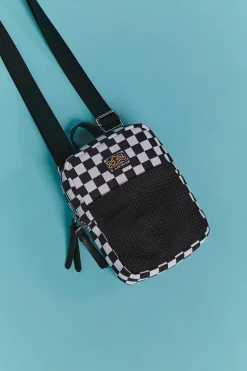 Airwalk Checkered Mini Messenger Bag