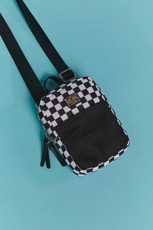 Airwalk Checkered Mini Messenger Bag