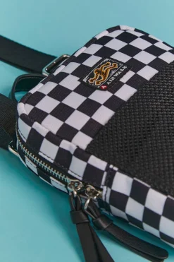 Airwalk Checkered Mini Messenger Bag
