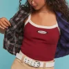 Airwalk Embroidered Graphic Cami