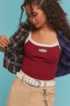 Airwalk Embroidered Graphic Cami