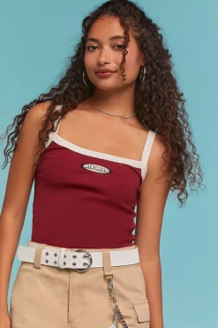 Airwalk Embroidered Graphic Cami