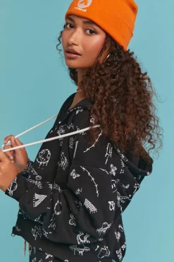Airwalk Graphic Zip-Up Hoodie