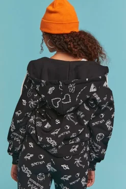 Airwalk Graphic Zip-Up Hoodie