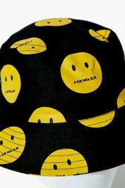 Airwalk Happy Face Bucket Hat