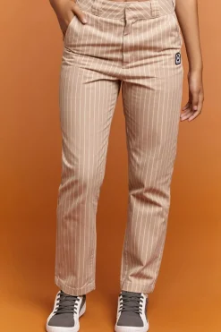 Airwalk Pinstriped Twill Pants