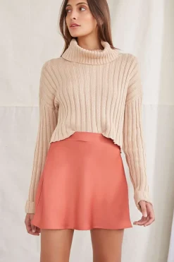 A-Line Mini Skirt