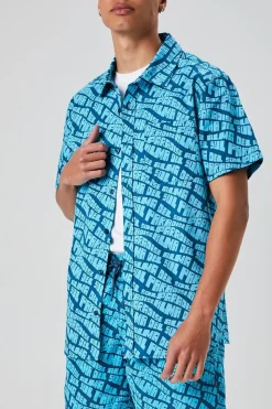 Alma Del Sol Paradise Print Shirt