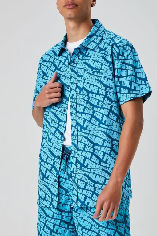Alma Del Sol Paradise Print Shirt