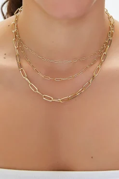 Anchor Chain Layered Necklace