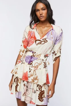 Animal Print Mini Dress