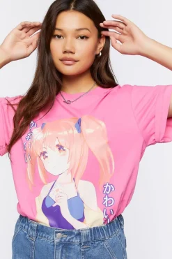 Anime Character Graphic Tee