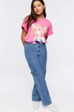 Anime Character Graphic Tee