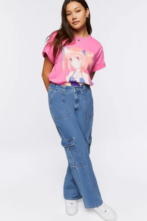 Anime Character Graphic Tee